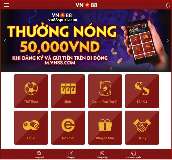 Thong tin ve app vn88 